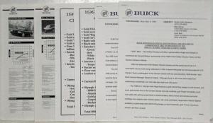 1996 Buick US Olympic Gold Skylark and Regal Media Info Press Kit