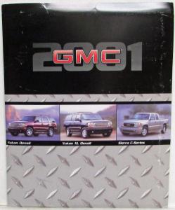 2001 GMC Trucks Media Information Press Kit - Yukon XL Denali - Sierra C-Series