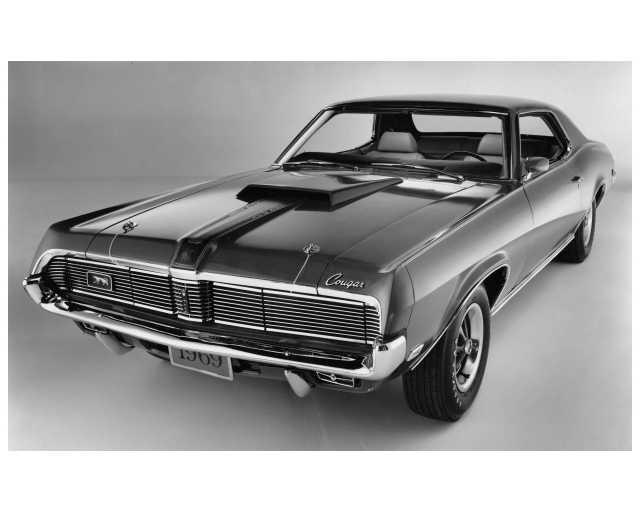1969 Mercury Cougar Eliminator with 428 Cobra Jet Press Photo and Releases 0166