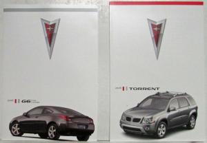 2006 Pontiac G6 Coupe and Convertible and Torrent Media Information Press Kit