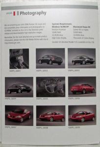 2006 Pontiac G6 Coupe and Convertible and Torrent Media Information Press Kit