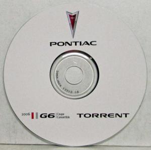 2006 Pontiac G6 Coupe and Convertible and Torrent Media Information Press Kit