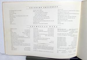 1953 Mercedes-Benz Type 300 Prestige Sales Brochure Sedan Convertible D RARE