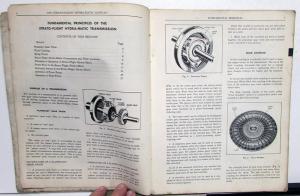 1956 Pontiac Dealer Hydra-Matic Transmission Service Shop Repair Manual P56 D56
