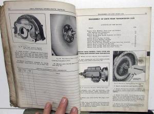 1948-1953 Pontiac Dealer Hydra-Matic Transmission Service Shop Repair Manual