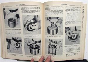 1948 1949 Pontiac Dealer Hydra-Matic Transmission Service Shop Repair Manual