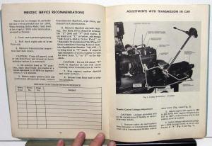 1950 Pontiac Hydra-Matic Transmission Service Shop Repair Manual Supplement