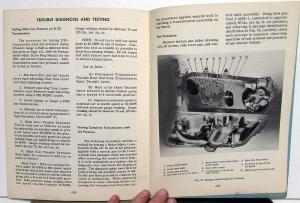 1950 Pontiac Hydra-Matic Transmission Service Shop Repair Manual Supplement