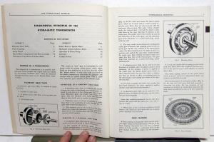 1959 Pontiac Dealer Hydra-Matic Transmission Service Shop Repair Manual Orig