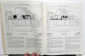 1959 Pontiac Dealer Hydra-Matic Transmission Service Shop Repair Manual Orig