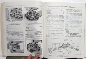 1959 Pontiac Dealer Hydra-Matic Transmission Service Shop Repair Manual Orig