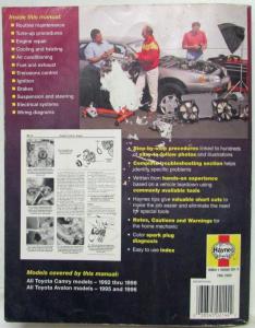 1992-1996 Toyota Camry and Avalon Haynes Automotive Repair Manual