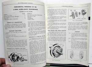 1961 Pontiac Dealer Hydra-Matic Transmission Service Shop Repair Manual Orig