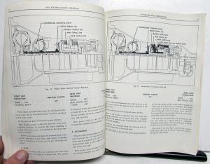 1961 Pontiac Dealer Hydra-Matic Transmission Service Shop Repair Manual Orig