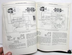 1961 Pontiac Dealer Hydra-Matic Transmission Service Shop Repair Manual Orig