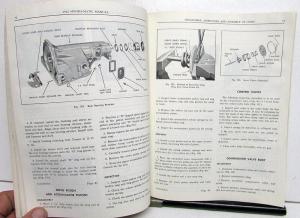 1962 Pontiac Dealer Hydra-Matic Transmission Service Shop Repair Manual Orig