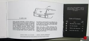 1957 Cadillac Owners Manual Series 62 75 Biarritz DeVille Eldorado Fleetwood New