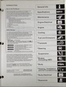 2000 2001 2002 2003 2004 Honda S2000 Service Shop Repair Manual