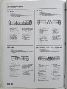 2000-2002 2003 2004 2005 Honda Insight Electrical Troubleshooting Service Manual