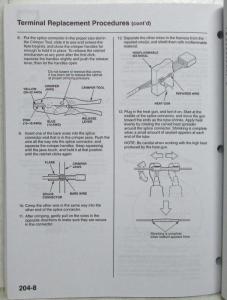 2000-2002 2003 2004 2005 Honda Insight Electrical Troubleshooting Service Manual