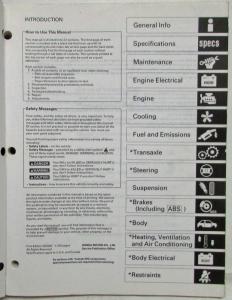 2000 2001 2002 2003 Honda S2000 Service Shop Repair Manual