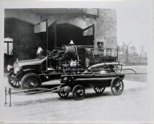 1920s Era Mack Fire Truck Photo - Town of Norwich Yantic Fire Dept - Enlargement