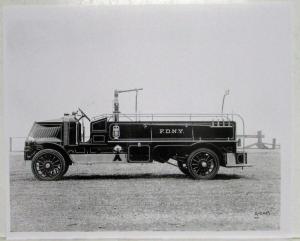1920 Mack Truck Press Photo - New York City Fire Department - FDNY - Enlargement