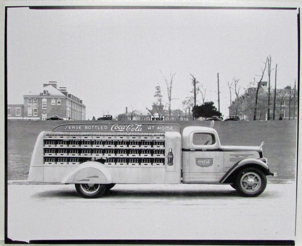 1930 White Truck Press Photo - Serve Bottled Coca-Cola - Coke - Enlargement