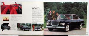 1959 Studebaker Lark 4 Door Hardtop Sedan Wagon Hawk Color Brochure French Text