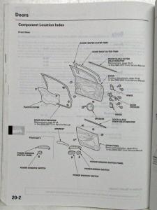 2006 2007 Honda Civic GX Service Shop Repair Manual Supplement