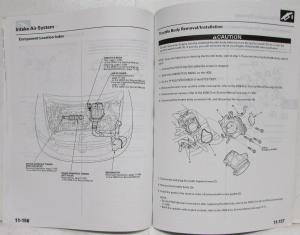 2006 Honda Civic GX Service Shop Repair Manual Supplement