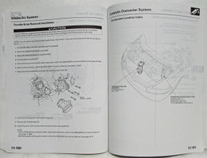 2006 2007 2008 Honda Civic GX Service Shop Repair Manual Supplement