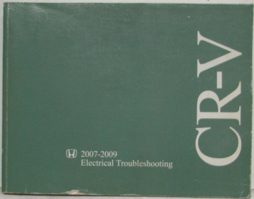 2007 2008 2009 Honda CR-V Electrical Troubleshooting Service Manual