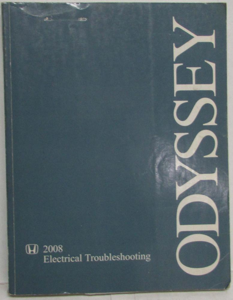 2008 Honda Odyssey Electrical Troubleshooting Service Manual