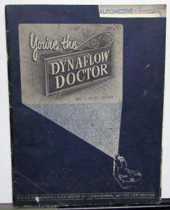 1951 1952 Buick Dynaflow Transmission Service Shop Manual You