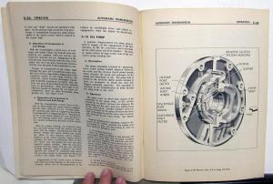 1961 Buick Dealer Automatic Transmission Service Shop Repair Manual Orig