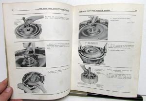 1958 Buick Dealer Flight Pitch Dynaflow Transmission Service Shop Repair Manual