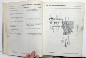 1958 Buick Dealer Flight Pitch Dynaflow Transmission Service Shop Repair Manual