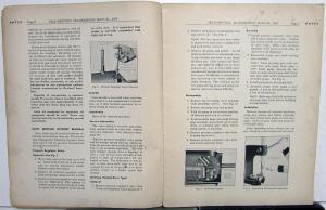 1938 Buick Self-Shifting Transmission Service Shop Repair Manual Set Series 40