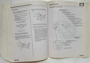 2009 Honda Ridgeline Truck Service Shop Repair Manual