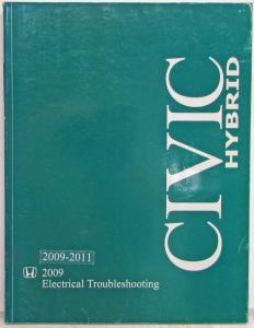 2009 2010 2011 Honda Civic Hybrid Electrical Troubleshooting Service Manual