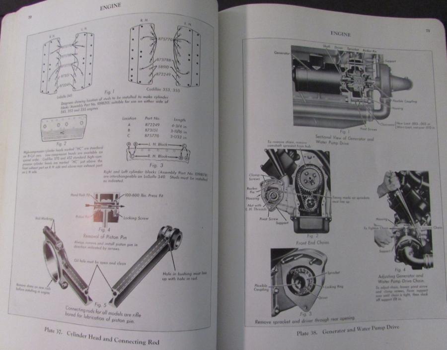 Detroit Iron 1930-1931 Cadillac LaSalle Shop Manual – Paper Service/Repair Manual