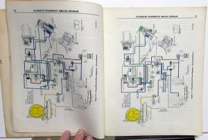 1954 1955 Plymouth PowerFlite Transmission Dealer Service Shop Manual Orig