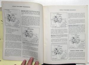 1954 Cadillac Dealer Twin-Turbine Transmission Service Shop Repair Manual Orig