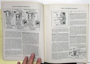 1954 Cadillac Dealer Twin-Turbine Transmission Service Shop Repair Manual Orig