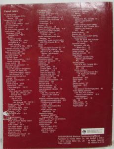 2012 Honda Ridgeline Electrical Troubleshooting Service Manual