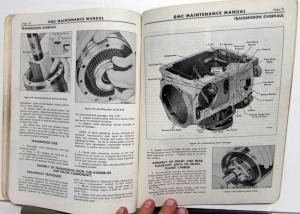 1953 GMC Truck Dealer Hydra-Matic Transmission Service Shop Repair Manual Orig