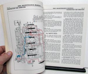1958 GMC Trucks Dealer Torqmatic Transmission Service Shop Manual 370-600 Models