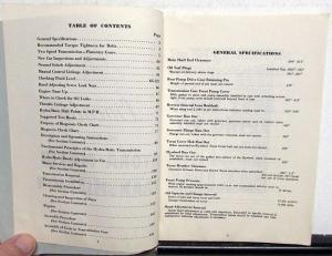 1949 Lincoln Dealer Hydra-Matic Transmission Service Shop Repair Manual Orig