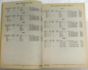 1982-1989 Pontiac 6000 Parts and Illustration Catalog